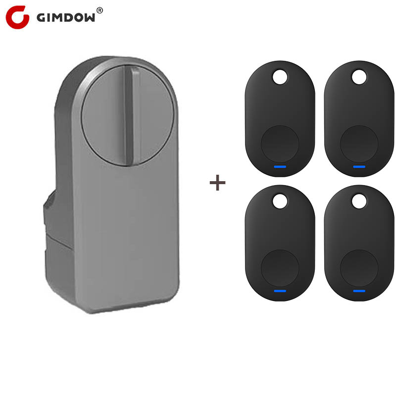 Door Lock Smart Keypad - Gimdow bluetooth互換ゲートウェイチュウヤスマートドアパスワード電気ホテルアパートスマートキーデジタルロッカーセキュリティ