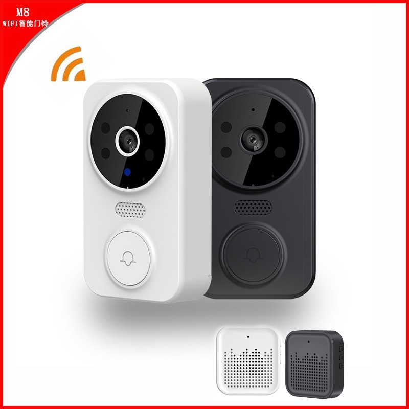 Home Security Video - Tuya WIFI ドアベル スマートホーム ワイヤレス電話 ドアベルカメラ