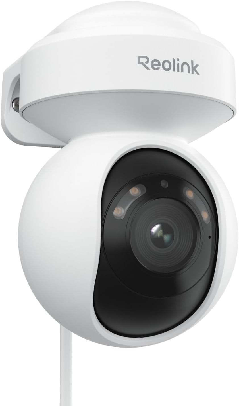 Home Security Camera Installation - PoE 4K屋外用ホームセキュリティカメラ（355付き） ° パン＆50 ° 自動傾斜追跡、24時間365日録画、カラー暗視、スマート検知、双方向通話、月額料金なし