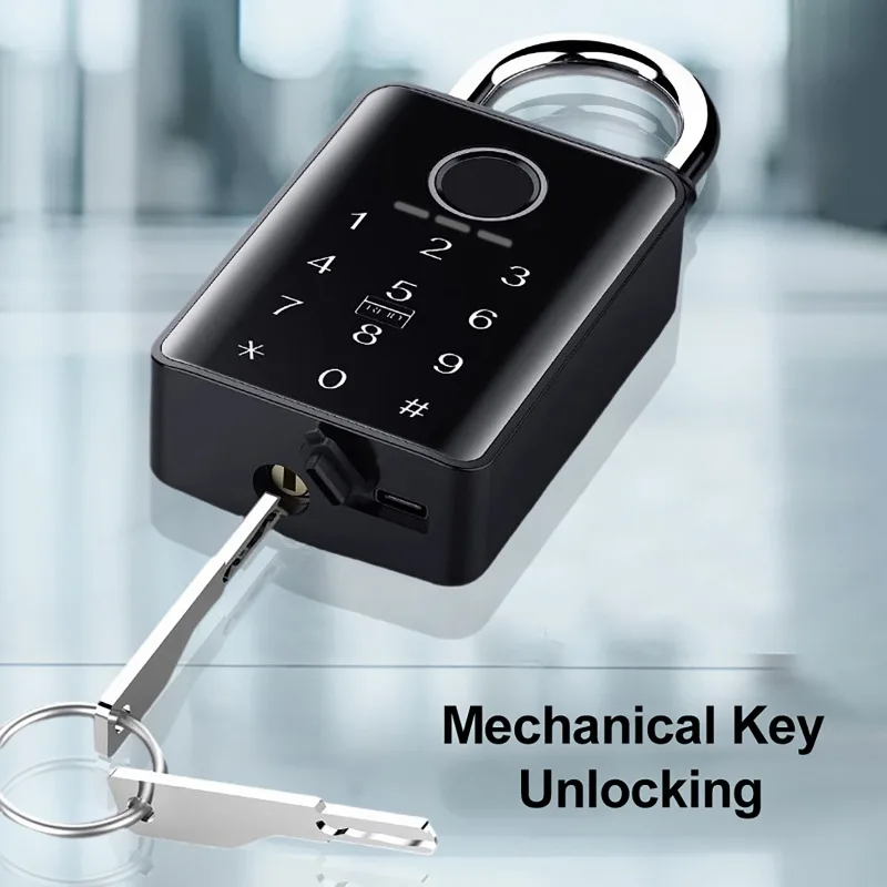Tuya スマートドアロック指紋南京錠パスワードアプリカード - Door Lock Smart Keypad のレビューと価格