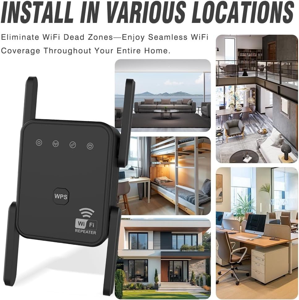2026年新型WiFiリピーター 300Mbps 2.4GH - Home Security Wireless のレビューと価格