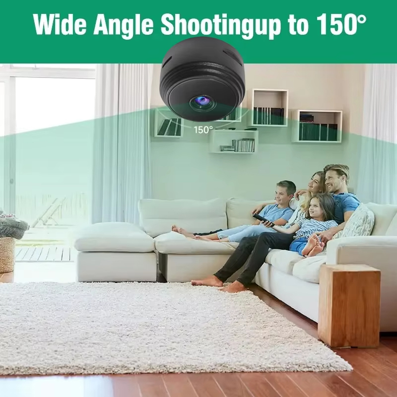 A9 ミニ WiFi HD 1080P セキュリティカメラワ - Home Security Camera Installation のレビューと価格