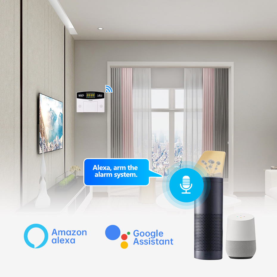 Fuers Tuya スマート警報システムキット WIFI  - Home Security Phone Number のレビューと価格