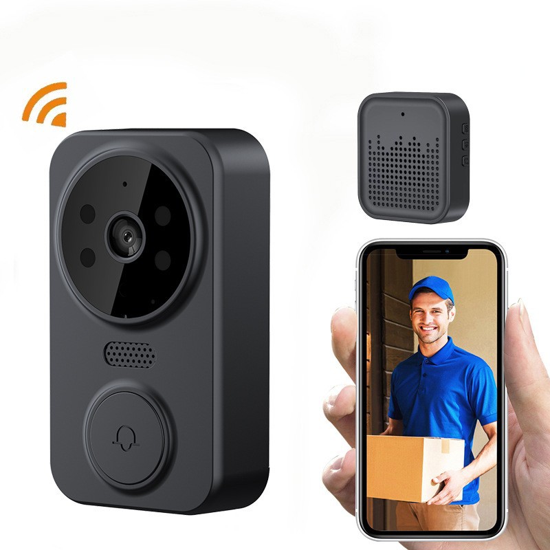 Tuya WIFI ドアベル スマートホーム ワイヤレス電話 - Home Security Video のレビューと価格