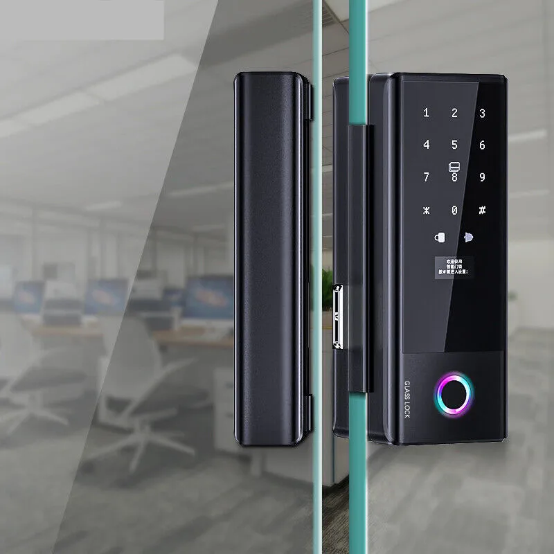 Ttlock Ble ガラスドアロック スマートガラスデッド - Door Lock Smart Keypad のレビューと価格