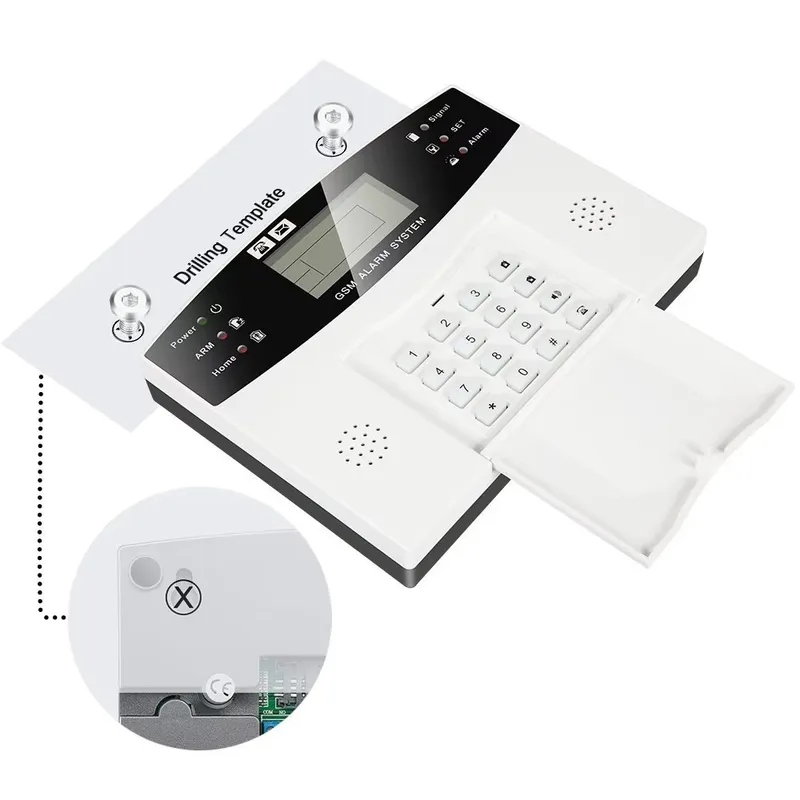 住宅盗難警報キット自動ダイヤル 120dB サイレンリモコン - Home Security Wireless のレビューと価格