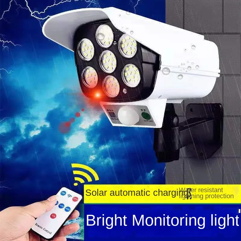 屋外ソーラーライトモーションセンサーセキュリティダミーカメラ - Home Security Camera Installation のレビューと価格