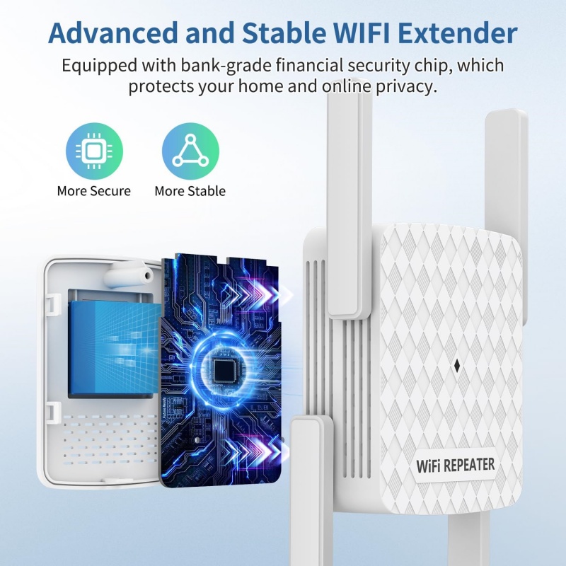 1200Mbps ワイヤレス Wifi エクステンダー Wi - Home Security Wireless のレビューと価格