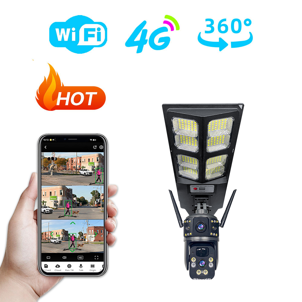 Leshine 3MP 4Gデュアルレンズカメラ セキュリテ - Home Security Camera Installation のレビューと価格