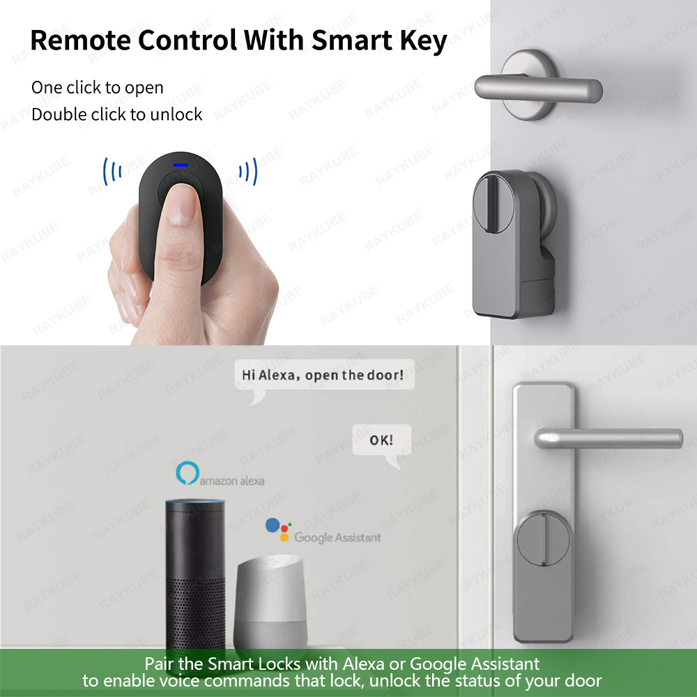 RAYKUBE A1 Pro Tuya BEL スマートドア - Door Lock Smart Keypad のレビューと価格