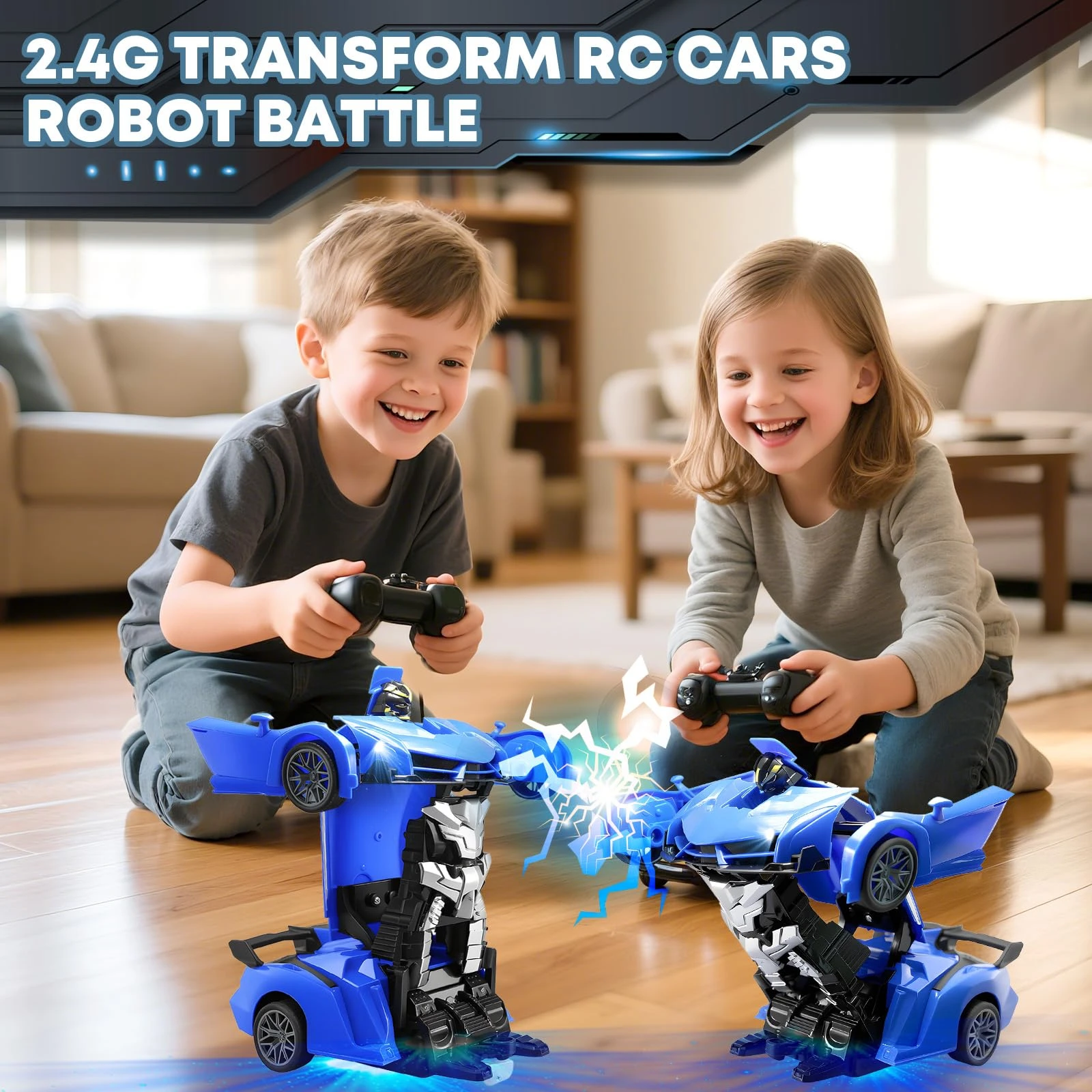 2in1 RC変形カーロボット ラジコン変形レーシングカー  - Home Security Companies のレビューと価格