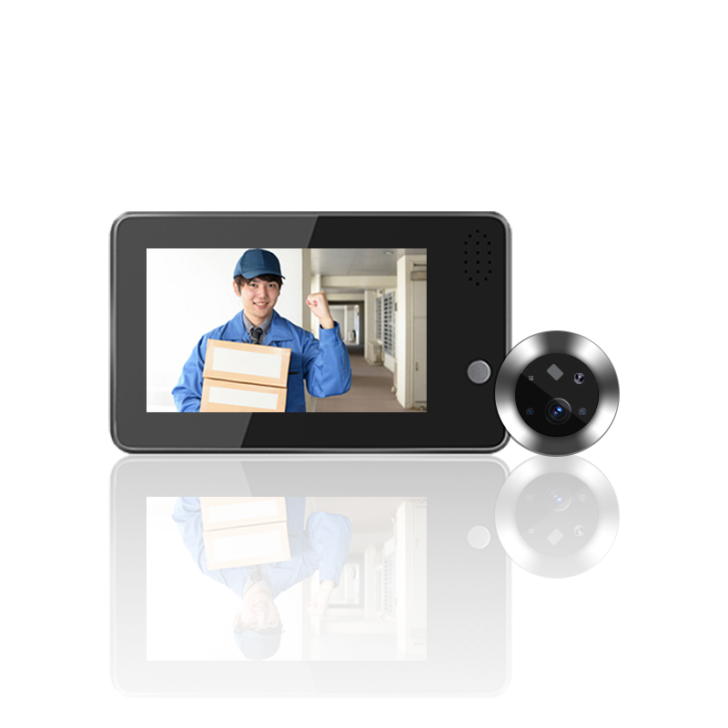 4.3インチTuya Smartlife WiFiドアベルビ - Home Security Video のレビューと価格