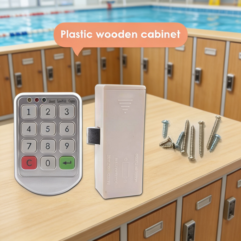 スマートデジタルパスワード引き出しロックキャビネットドアロッ - Door Lock Smart Keypad のレビューと価格