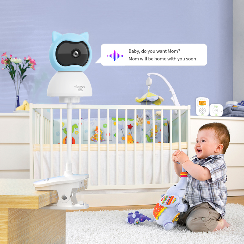 4MP WiFi対応 xiaovv 室内ベビーモニター 双方 - Home Security Camera Installation のレビューと価格