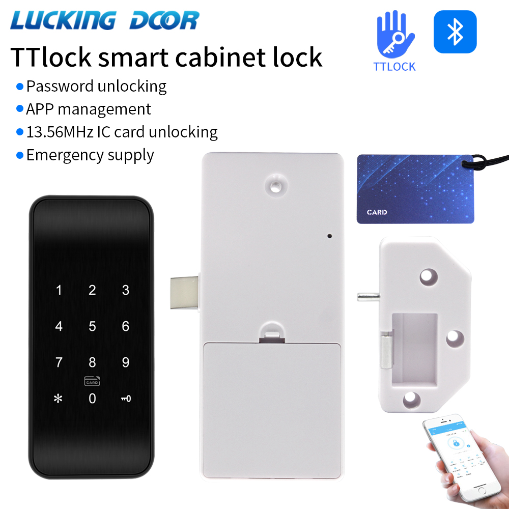 指紋付き引き出しロック,rfid家具ロック,bleキャビネッ - Door Lock Smart Keypad のレビューと価格