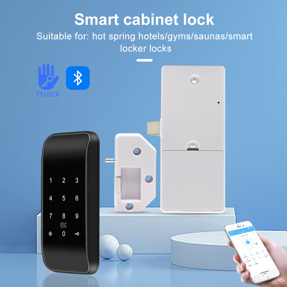 指紋付き引き出しロック,rfid家具ロック,bleキャビネッ - Door Lock Smart Keypad のレビューと価格
