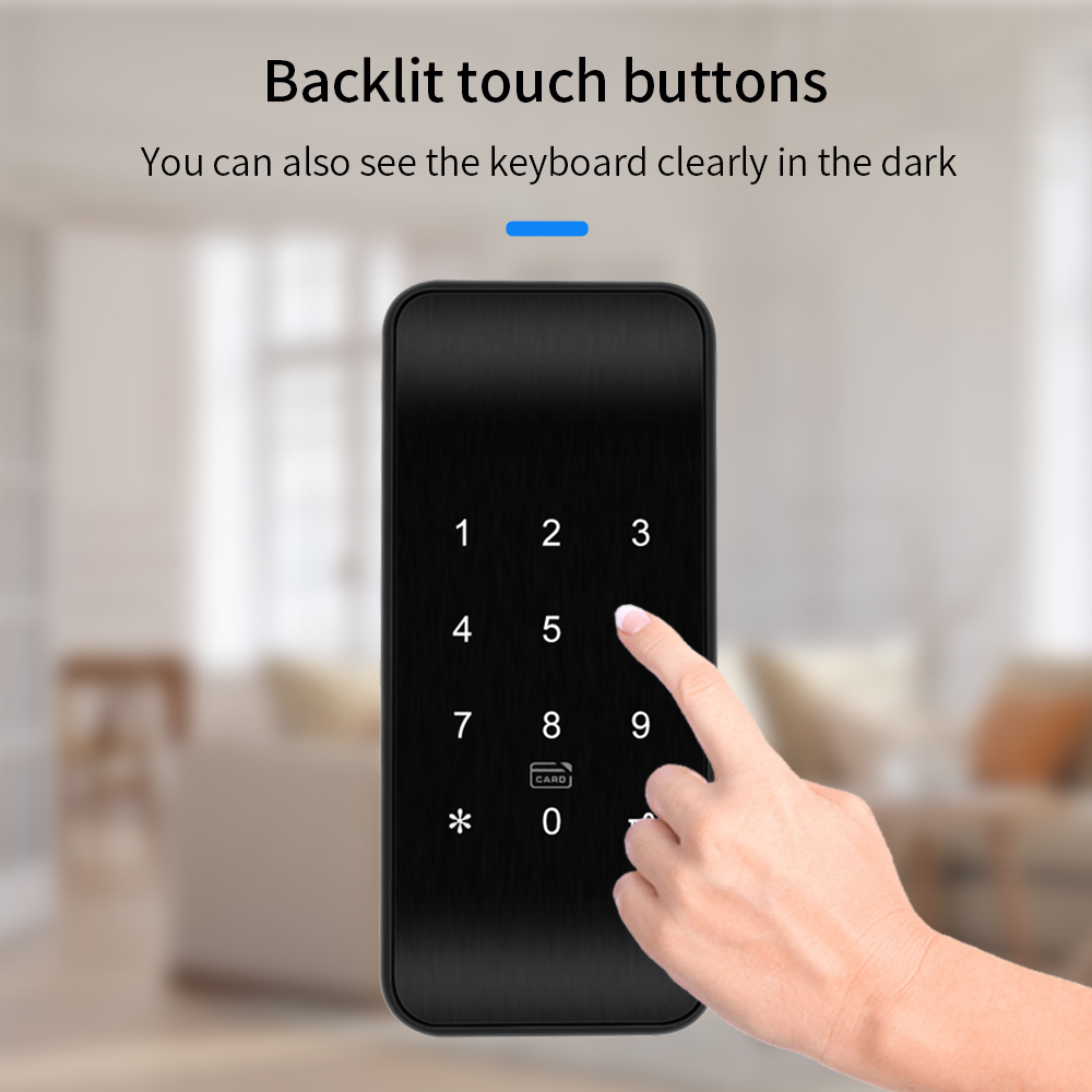 指紋付き引き出しロック,rfid家具ロック,bleキャビネッ - Door Lock Smart Keypad のレビューと価格