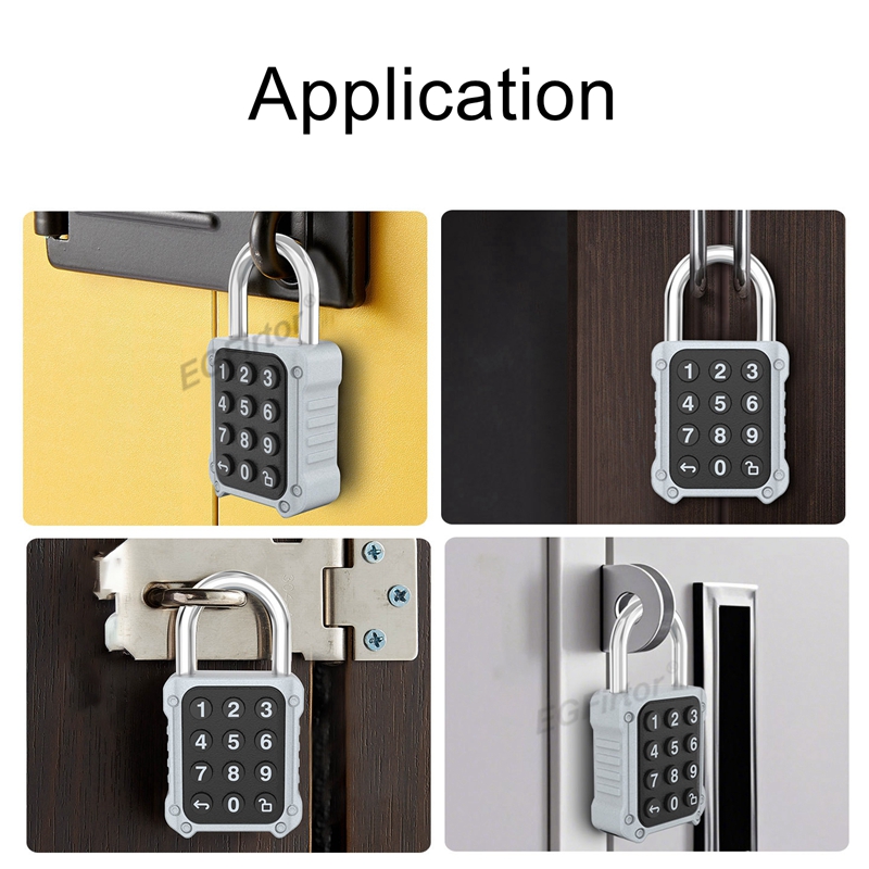 EGFirtor Tuya APP 電子スマート南京錠パスワ - Door Lock Smart Keypad のレビューと価格