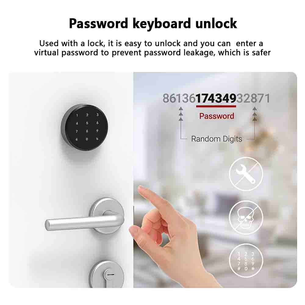 CDOK A1Pro Tuya Bluetoothスマートロ - Door Lock Smart Keypad のレビューと価格