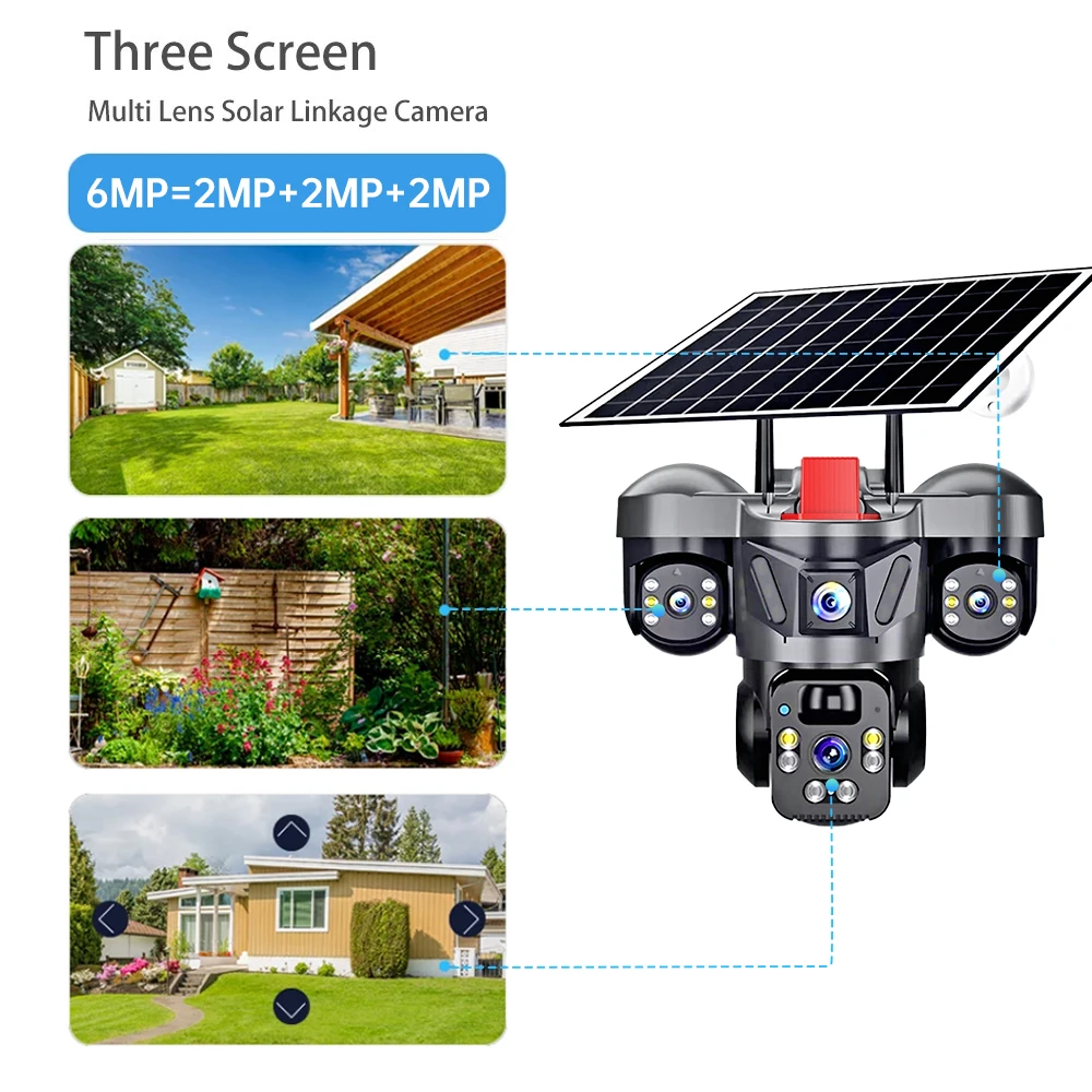 KERUI V380 Pro屋外PTZ 6MP WIFI 4 - Home Security Camera Installation のレビューと価格