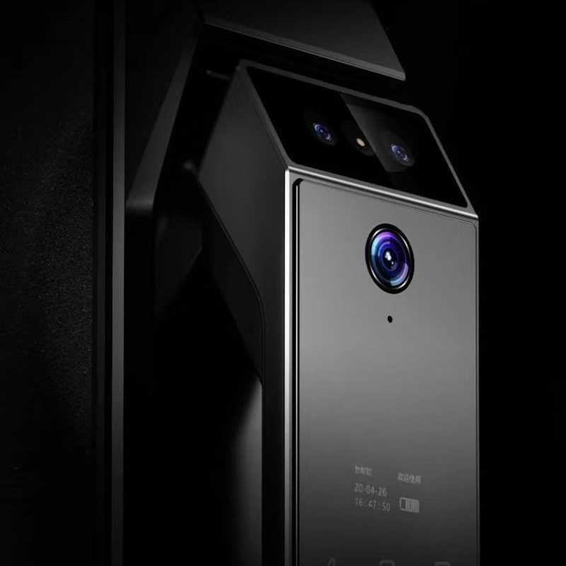 3D顔認証指紋認証玄関ドアパスワードTUYAスマートロック盗 - Door Lock Smart Keypad のレビューと価格
