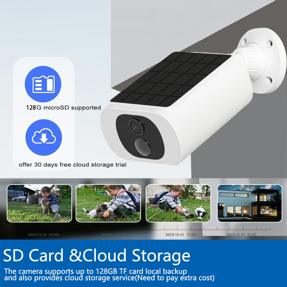 Tuya 5MP ソーラーセキュリティカメラワイヤレス屋外  - Home Security Camera Installation のレビューと価格