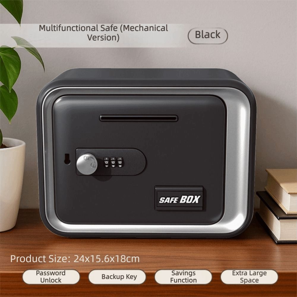 家庭用パスワードロック貯金箱教育用コイン紙幣スロットミニ金庫 - Home Security Packages のレビューと価格