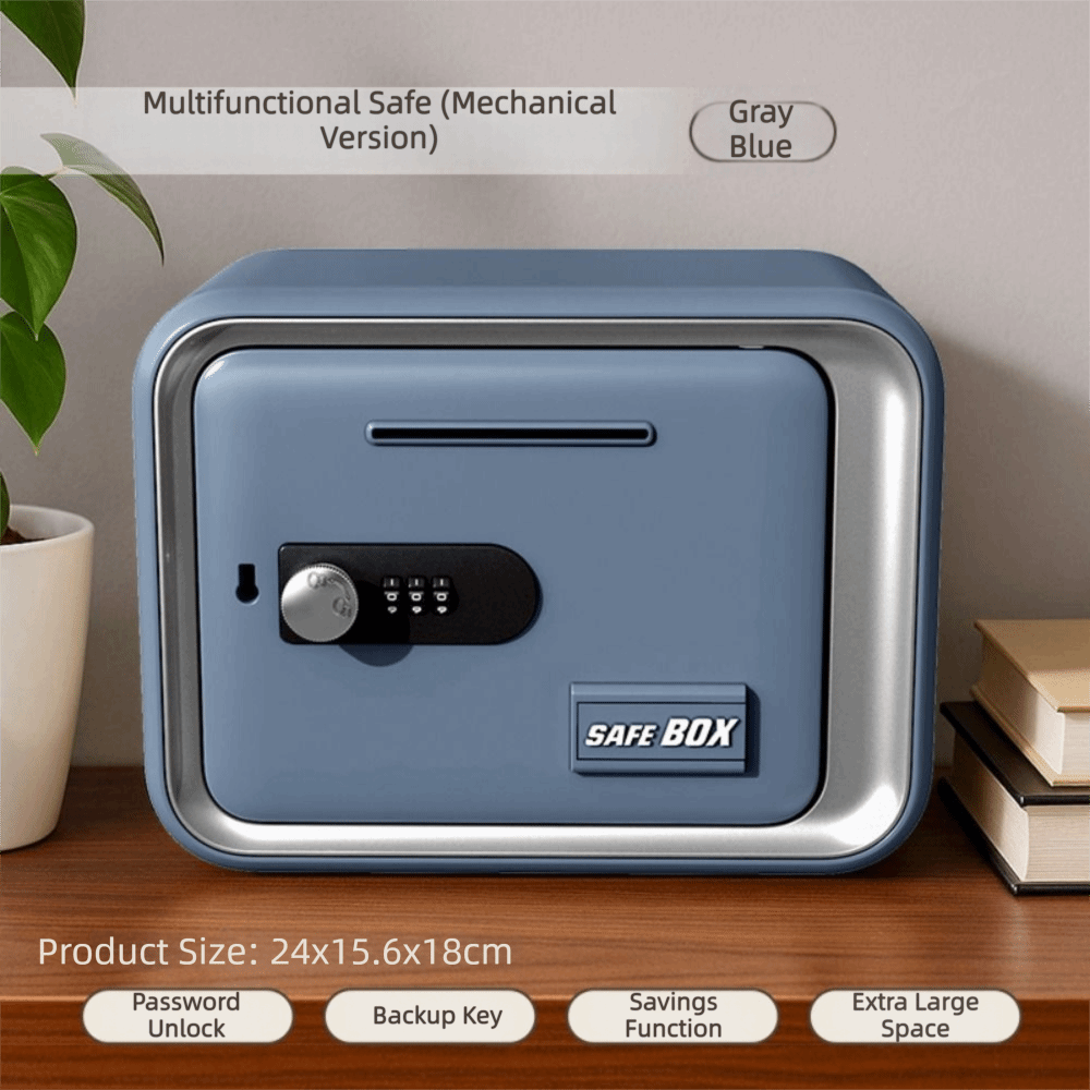 家庭用パスワードロック貯金箱教育用コイン紙幣スロットミニ金庫 - Home Security Packages のレビューと価格