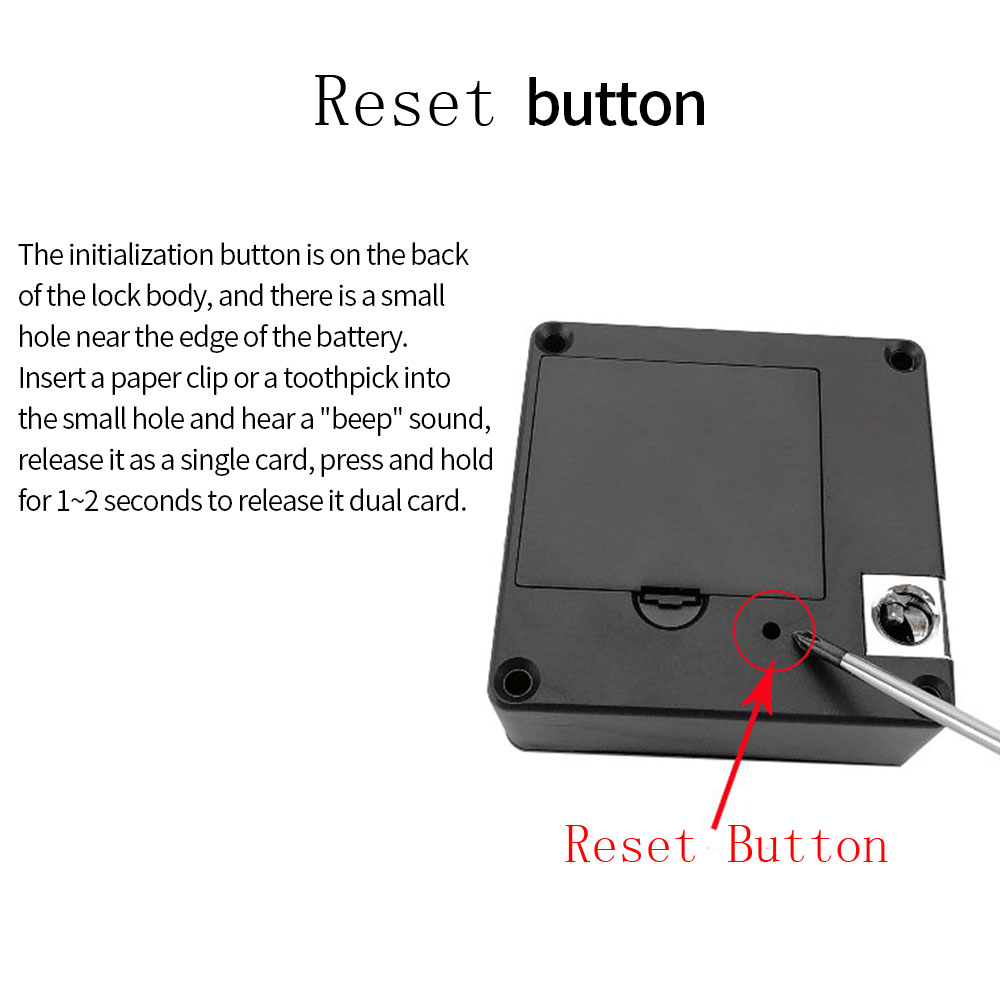 スマート引き出しロック目に見えない電子 RFID 13.56 - Door Lock Smart Keypad のレビューと価格