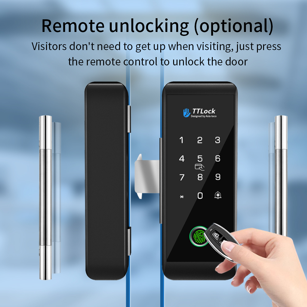 TTLOCK スマートガラスロック 指紋認証 13.56mh - Door Lock Smart Keypad のレビューと価格