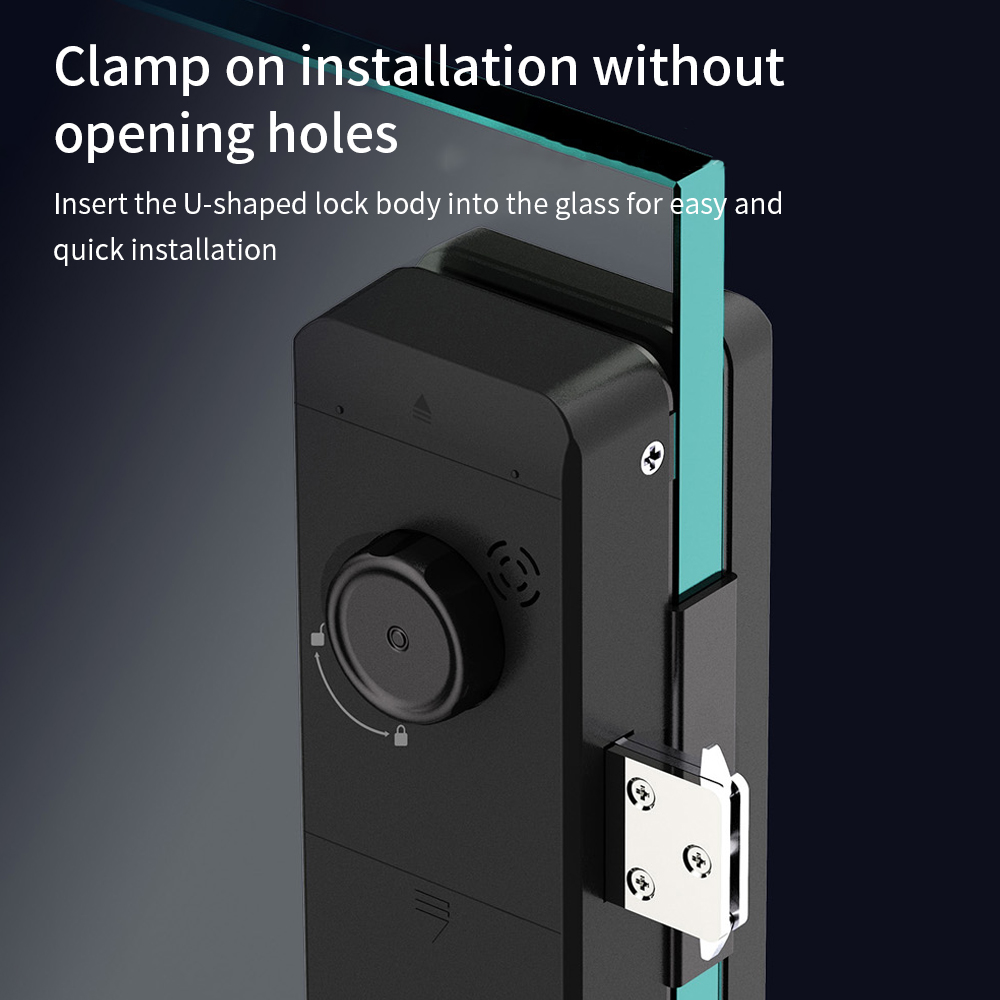 TTLOCK スマートガラスロック 指紋認証 13.56mh - Door Lock Smart Keypad のレビューと価格