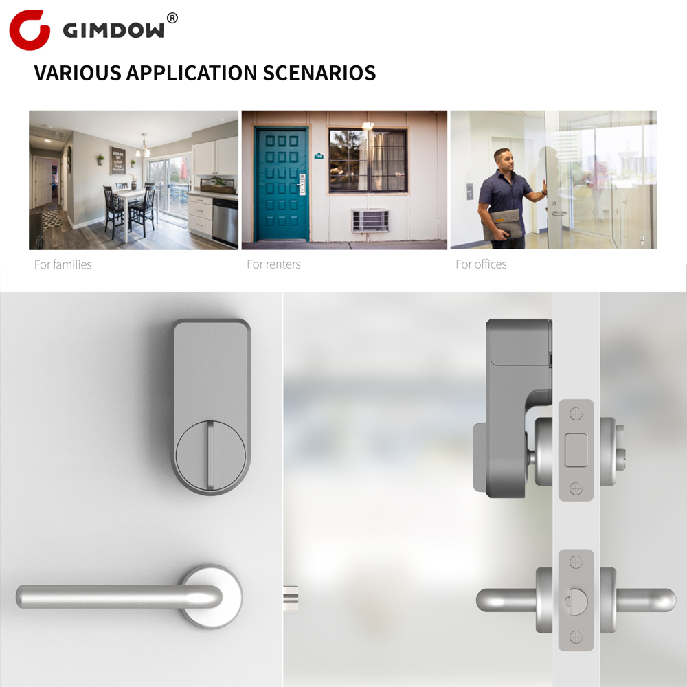 TuyaスマートデジタルドアロックGIMDOWパスワードロッ - Door Lock Smart Keypad のレビューと価格