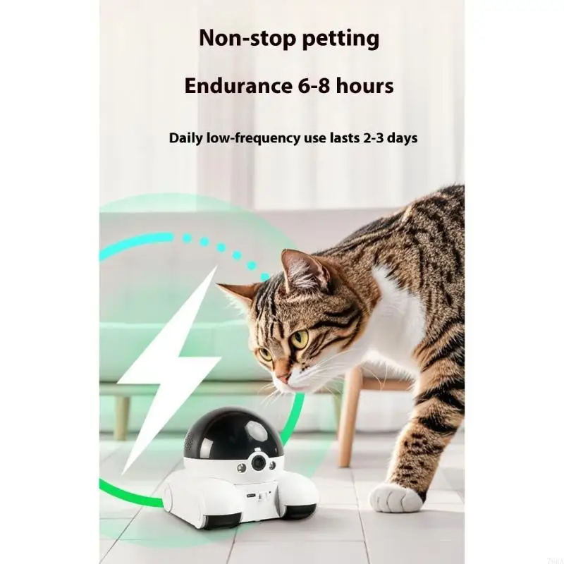 双方向のトーク機能と夜間検出ロボットカメラを備えた360度回 - Home Security Training のレビューと価格